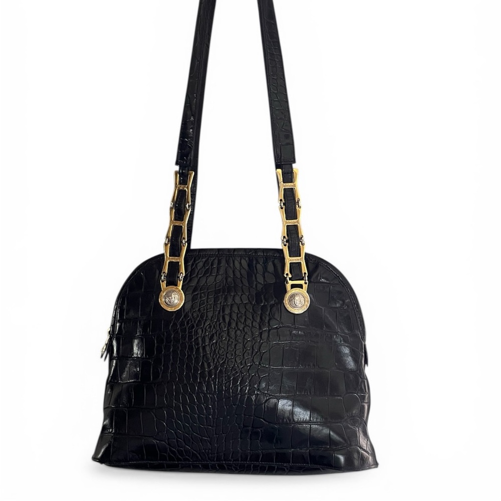 Vintage Rare Gianni Versace Shoulder Bag - From 1992 F/W “Miss S&M” Collection